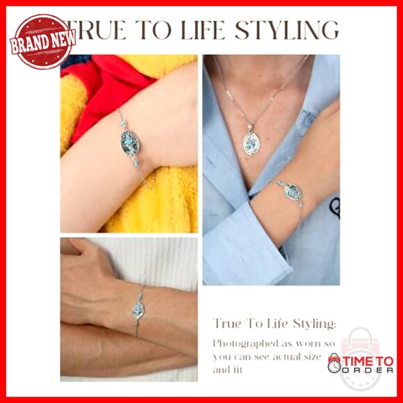 Sterling Silver Bracelet Vintage Bohemian Victorian Style Jewelry Gift - Picture 4 of 6